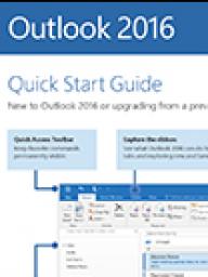 Tips, Tricks & Other Helpful Hints: Outlook 2016 Quick Start Guide