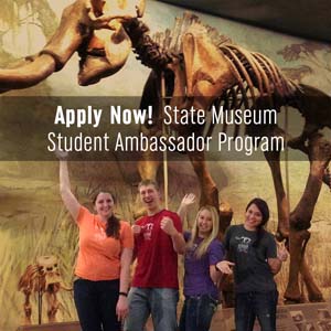 Morrill Hall is accepting applications through April 4 for the 2016-2017 Museum Student Ambassador Program.
