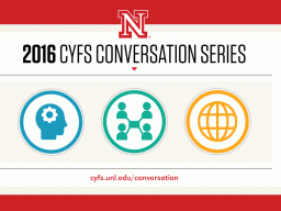 CYFS Conversation series