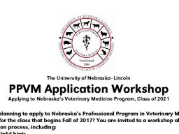 PPVM Application Workshop