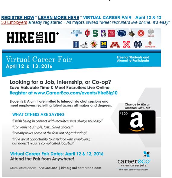 virtual career fair