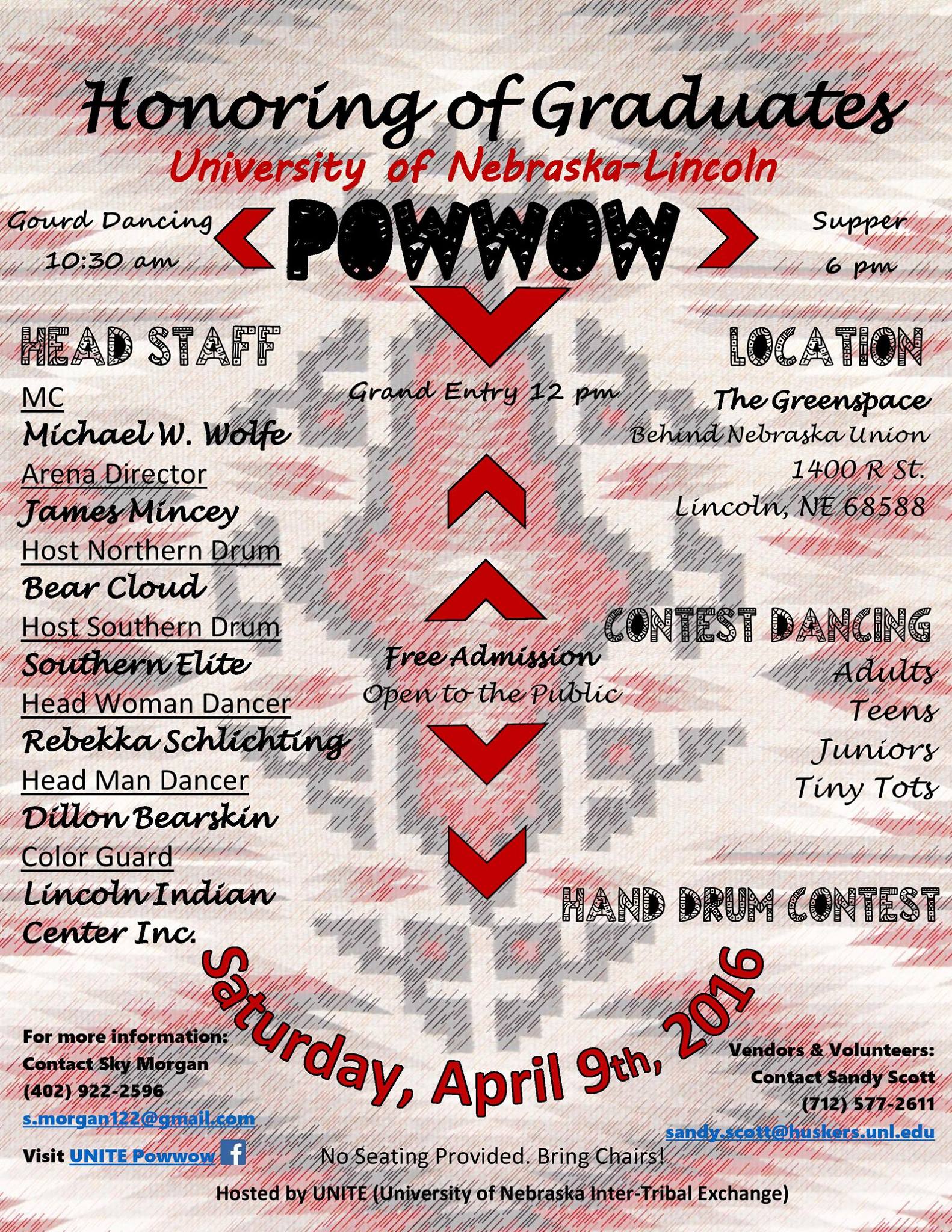 UNITE Powwow Flyer