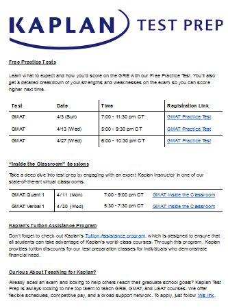 GMAT Practice Tests & Prep Course Online – Grad Prep
