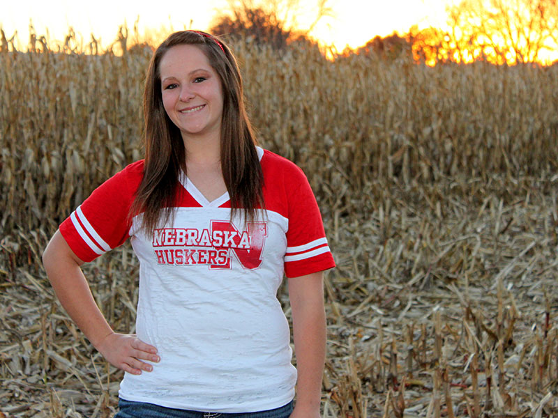 Amanda Vodvarka, agronomy major