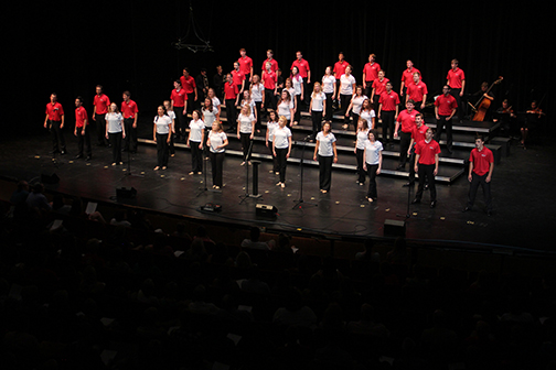 Big Red Singers and Vocal Jazz perform May 1 in Kimball Recital Hall.