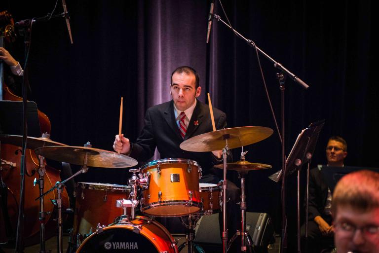 Glenn Korff School of Music student Zach Paris has been honored with a DownBeat Award for Blues/Pop/Rock Soloist Graduate College Outstanding Performances.