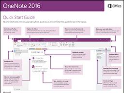 Tips, Tricks & Other Helpful Hints: OneNote 2016 Quick Start Guide