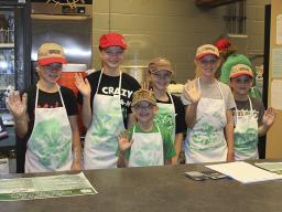 By volunteering at 4-H Food Booth at Super Fair, youth gain practical experience handling food safely and counting change. They also gain life skills, such as responsibility, critical thinking and social skills.