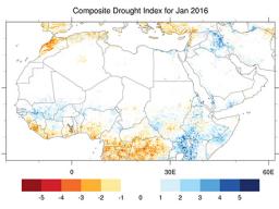 Three University of Nebraska centers have worked together to create the Composite Drought Index for the Middle East and North Africa region as part of a research project funded by the Dubai-based International Center for Biosaline Agriculture. The three c