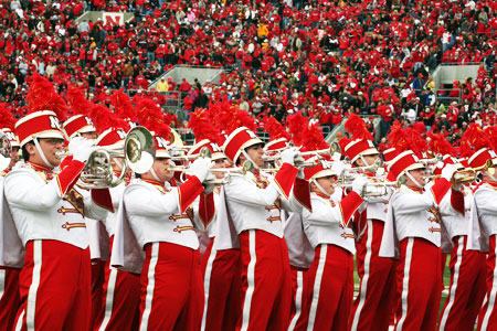 The Cornhusker Marching Band's annual exhibition performance is Aug. 19.