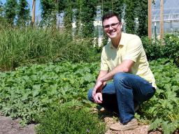 Sam Wortman is the new assistant professor and environmental horticulturist in the Department of Agronomy and Horticulture.