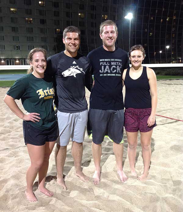 2015 4x4 Sand Volleyball Co-Rec "A" League RSO Champions.
