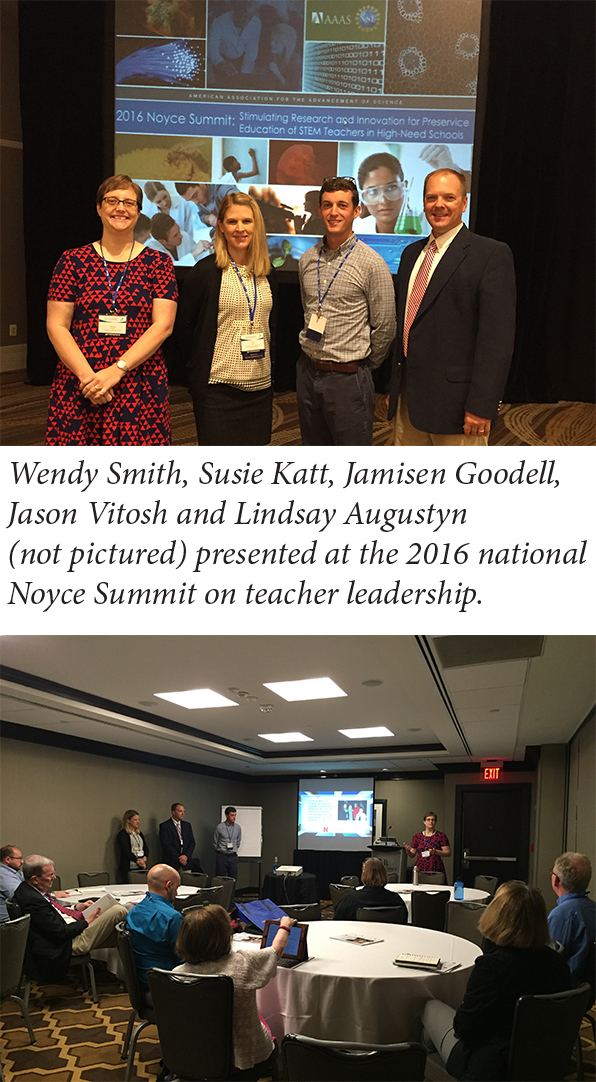 NebraskaNOYCE teachers attended the 2016 Noyce Summit in Washington, D.C.