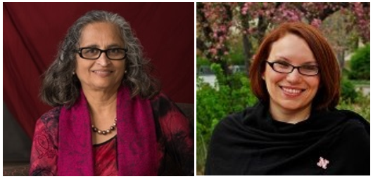 Dr. Radha Balasubramanian (left) and Dr. Emira Ibrahimpasic (right)