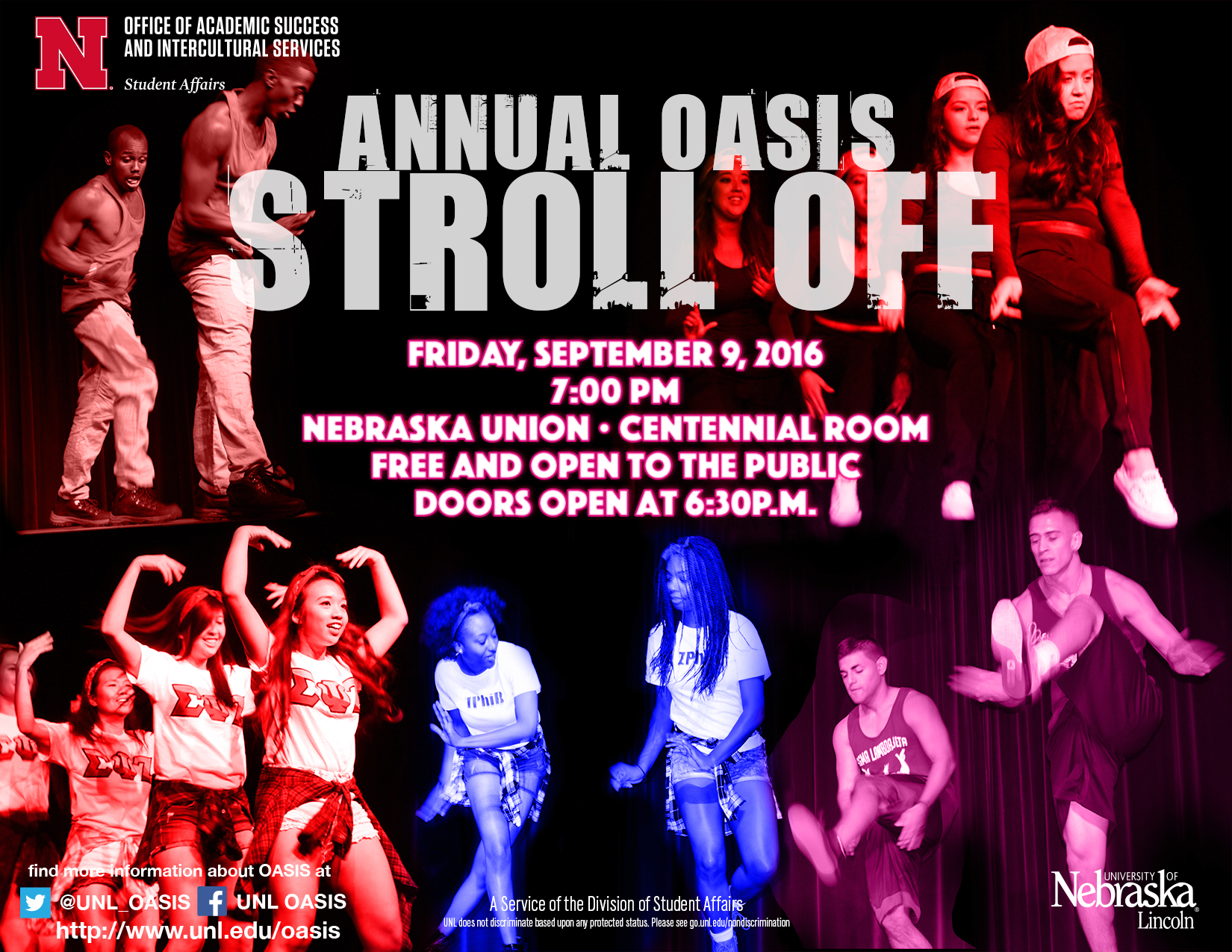 OASIS Stroll Off Poster