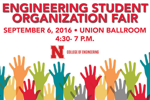 The Engineering Student Organization Fair will be next week.