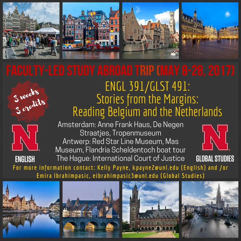 Faculty Led Trip to Netherlands and Belgium (May 2017) 