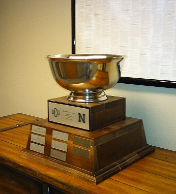 Currently, the University of Central Oklahoma houses the CONE Cup on their Campus. UNL plans to bring the Cup back to Nebraska this fall and return it to it's rightful place in the trophy cabinet in the Student Resource Room in Keim Hall. GO BIG RED!