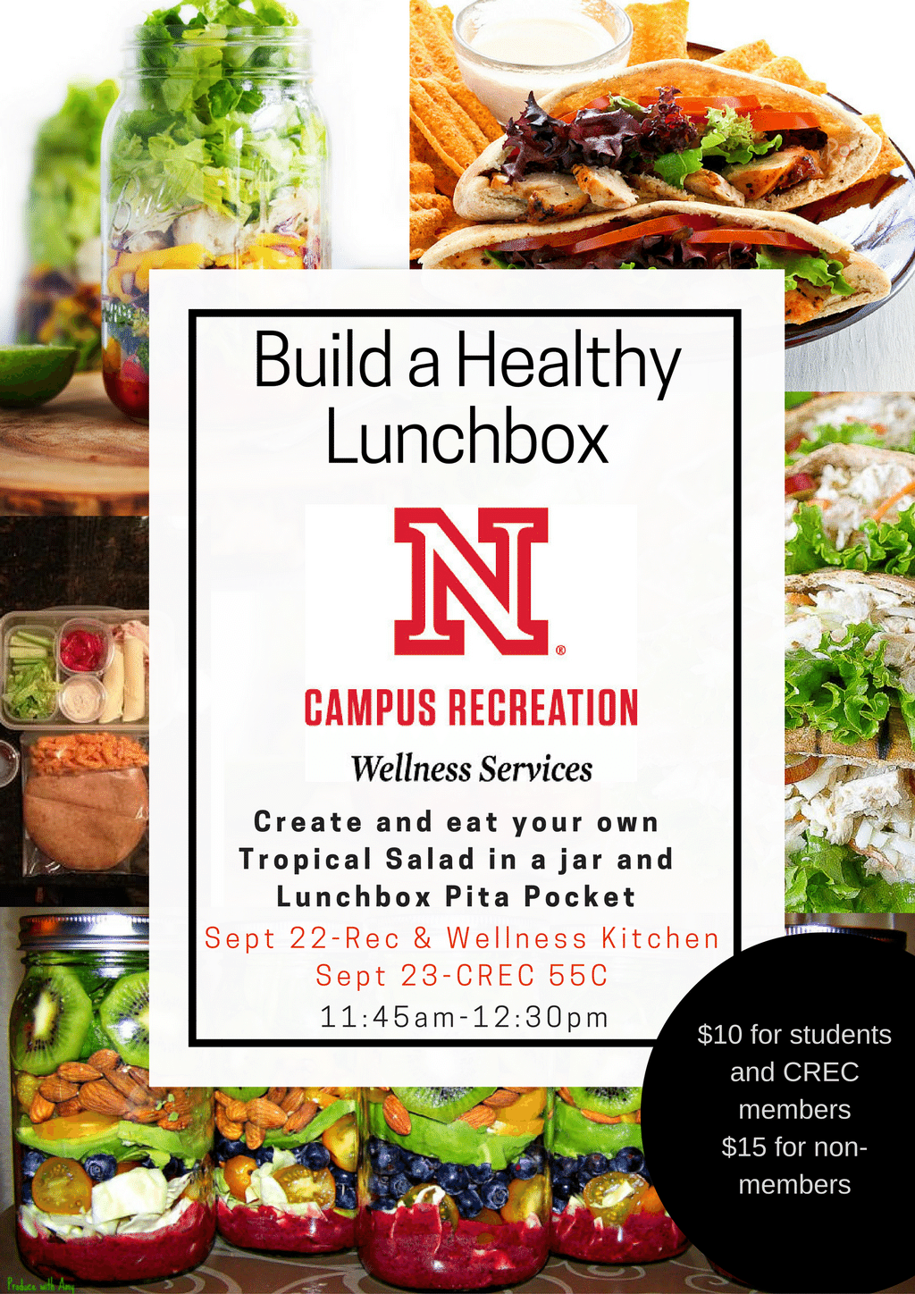 Build a Healthy Lunchbox with Campus Recreation 