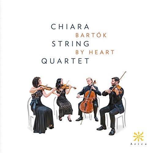 The Chiara String Quartet have released a two-CD set titled “Bartók by Heart” on Azica Records. 