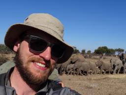 Curt Vandenberg, SNR fisheries and wildlife major, used scholarships to fund his study abroad trip. | Courtesy photo