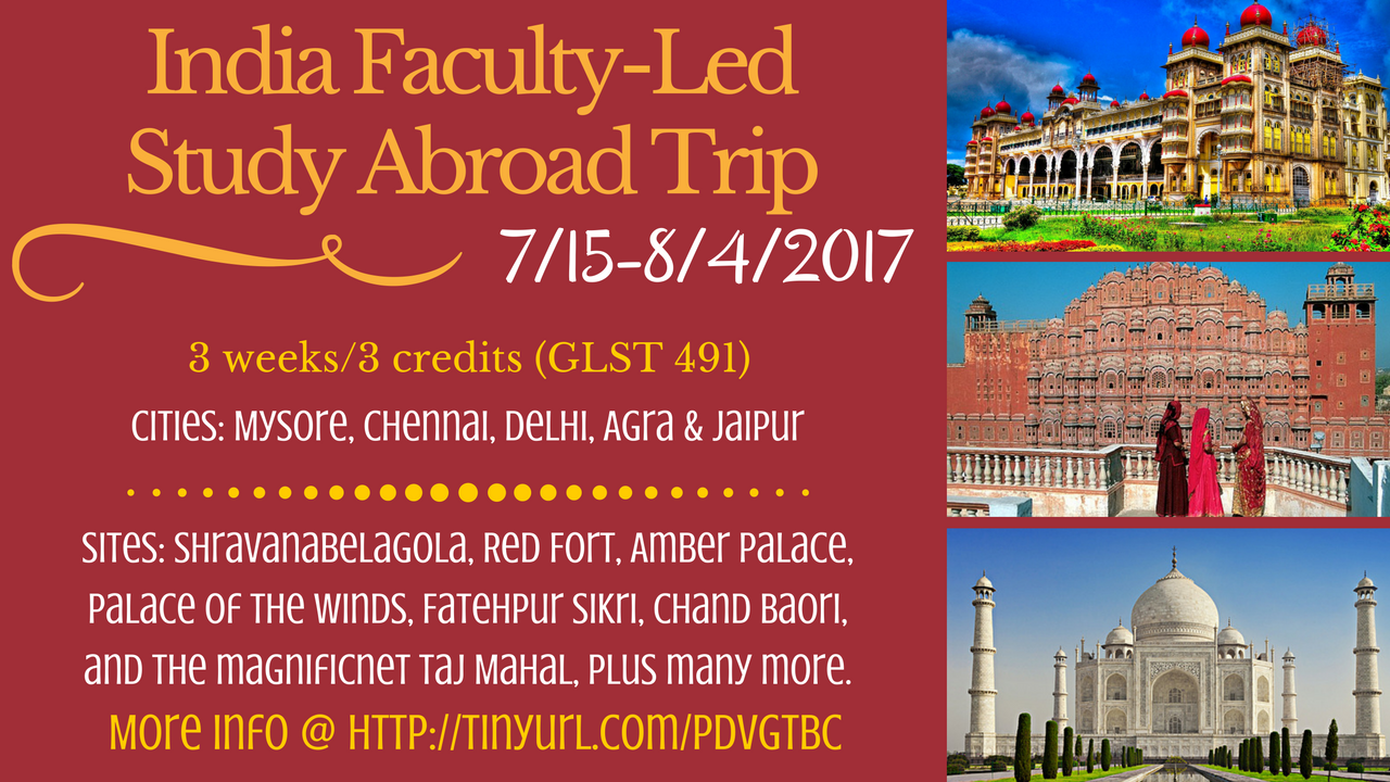 Faculty-Led Trip to India (July 2017)