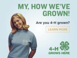 Share your #4HGrown story.