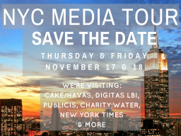 NYC Media Tour Save The Date