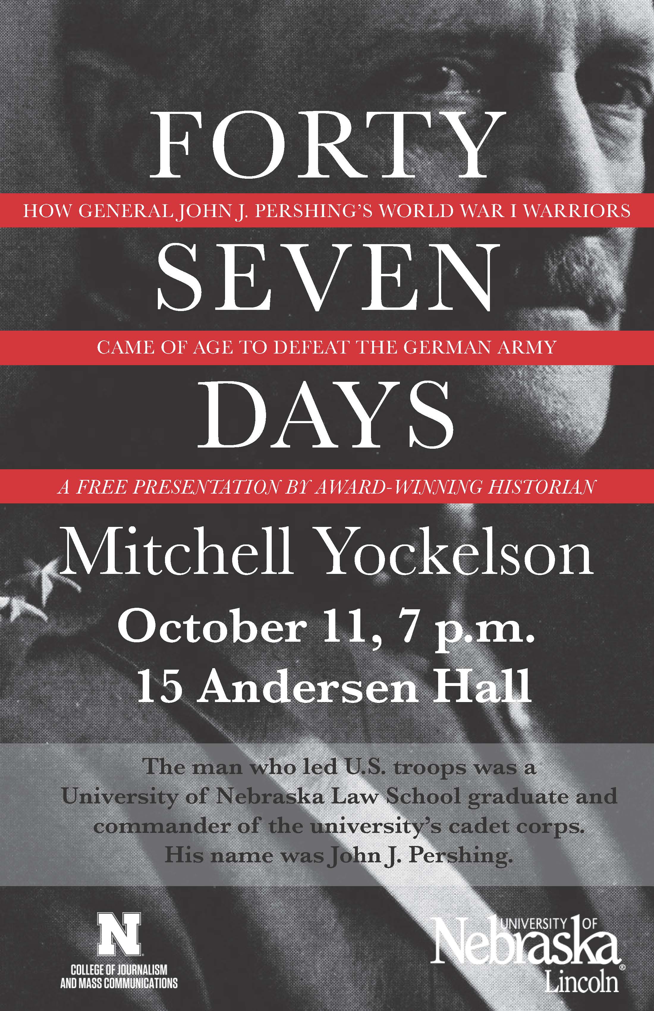 Join Dr. Mitchell Yockelson for a lecture on World War I.