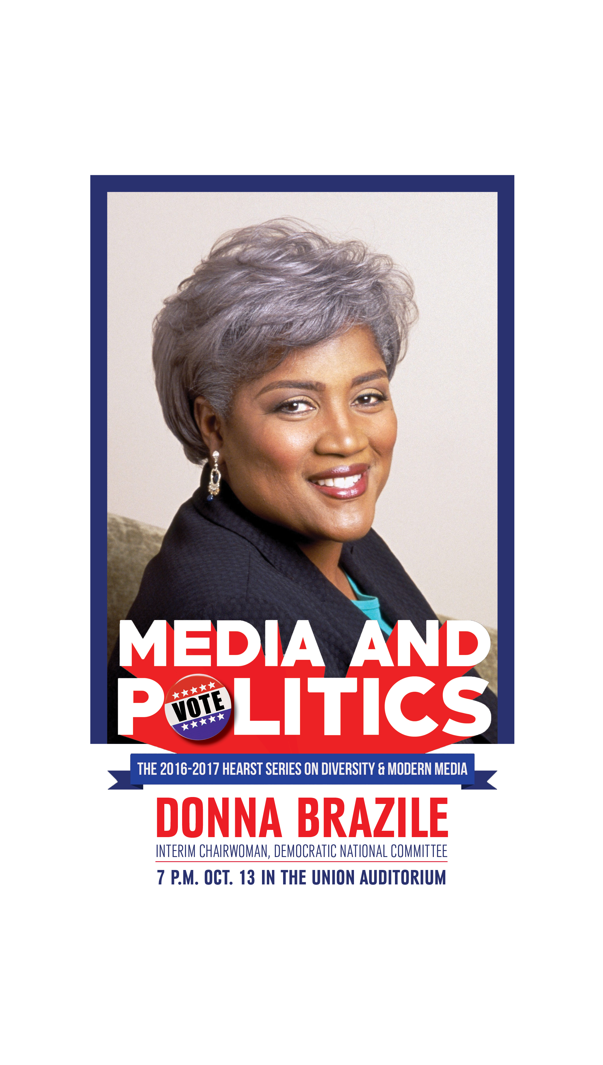Democratic Natioinal Committee Interim Chairperson Donna Brazile