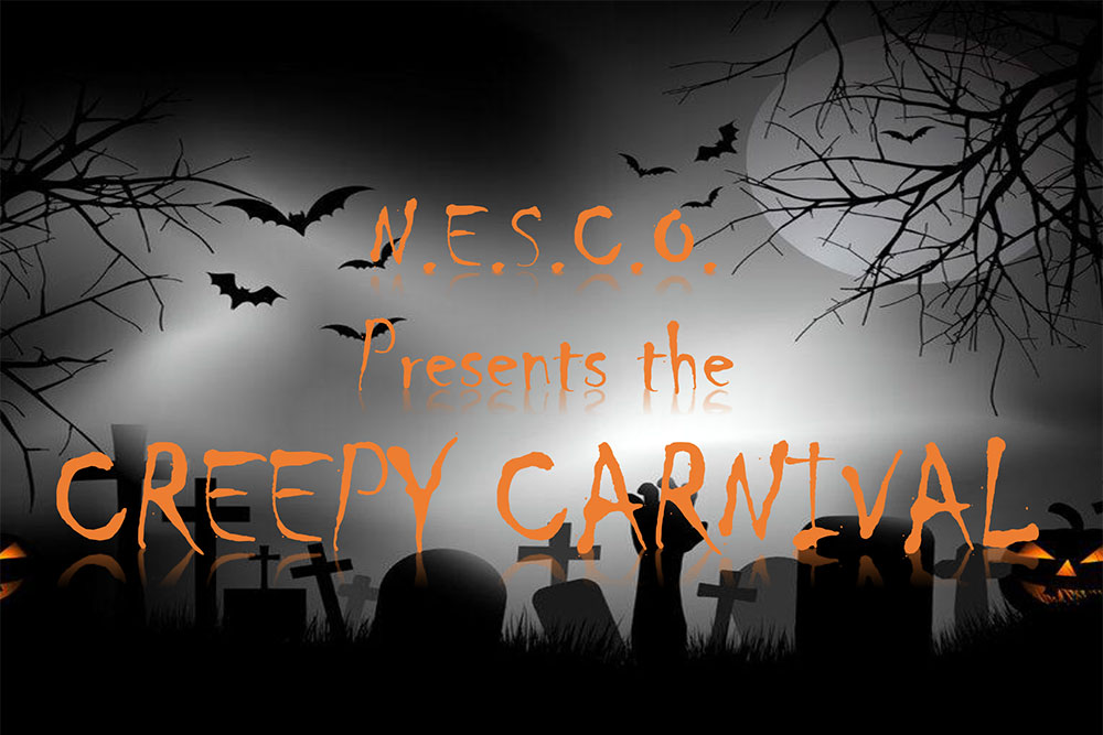 Creepy Carnival set for October 27 from 6-10 p.m. in PKI 158