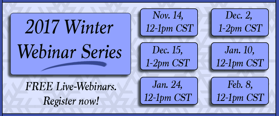 Winter Series Dates