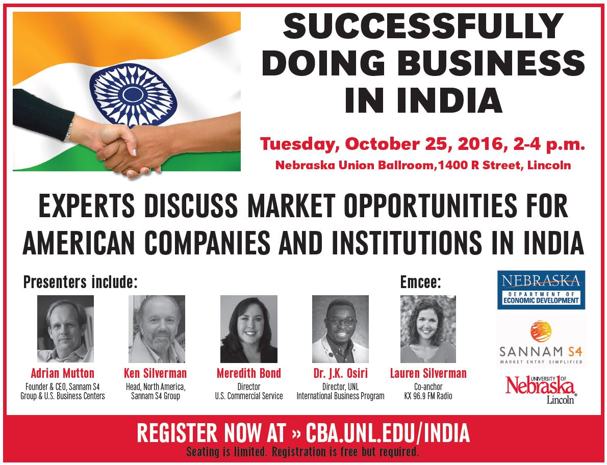 EVENT: Successfully Doing Business in India