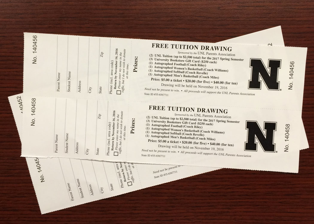 Get your raffle tickets to enter to win tuition!