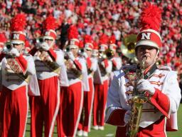 The Cornhusker Marching Band presents their annual Highlights Concert on Sunday, Dec. 11 at the Lied Center for Performing Arts. Photo by Rose Johnson.