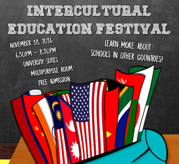 Intercultural Education Festival flier