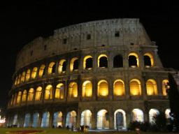 The Colosseum in Rome is one of the many historic sites on the tour