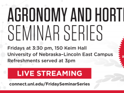 Agronomy and Horticulture Seminar Series