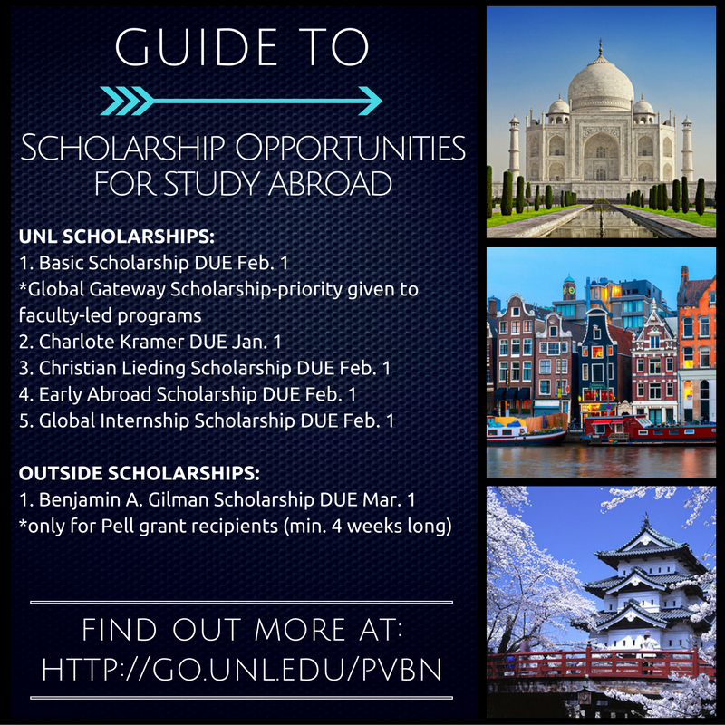 Summer and Fall 2017 Education Abroad Scholarships