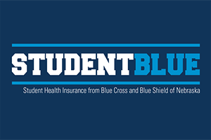 StudentBlue is UNL's student health insurance from Blue Cross and Blue Shield of Nebraska