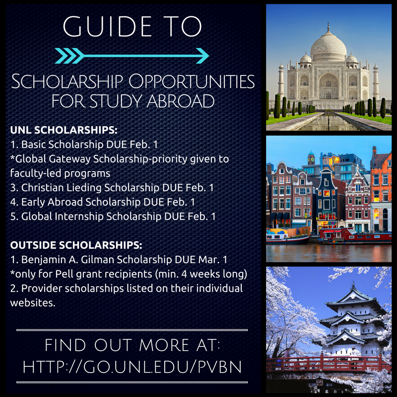 Study Abroad Scholarship Deadlines