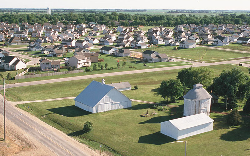 A discussion of urbanization and conversion of productive farmland will take place at the University of Nebraska–Lincoln this spring. (Photo by Lynn Betts, USDA Natural Resources Conservation Service)