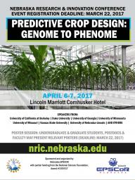 Registration is open for Predictive Crop Design: Genome to Phenome on April 6-7 in Lincoln.