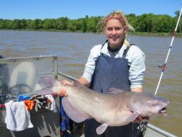 McKenzie Hauger was one of more than 25 students to present at the Midwest Fisheries and Wildlife Conference in Lincoln.
