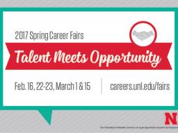 2017 Spring Career Fairs