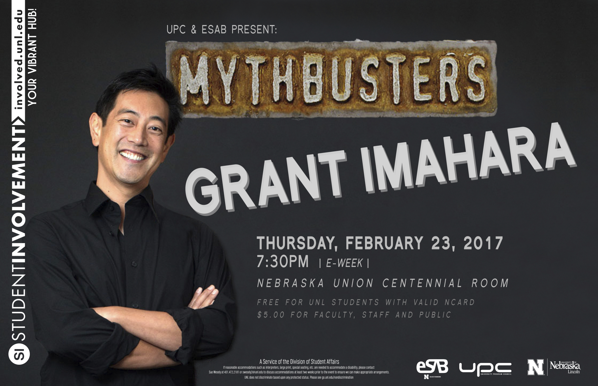 UPC and eSAB Present Grant Imahara