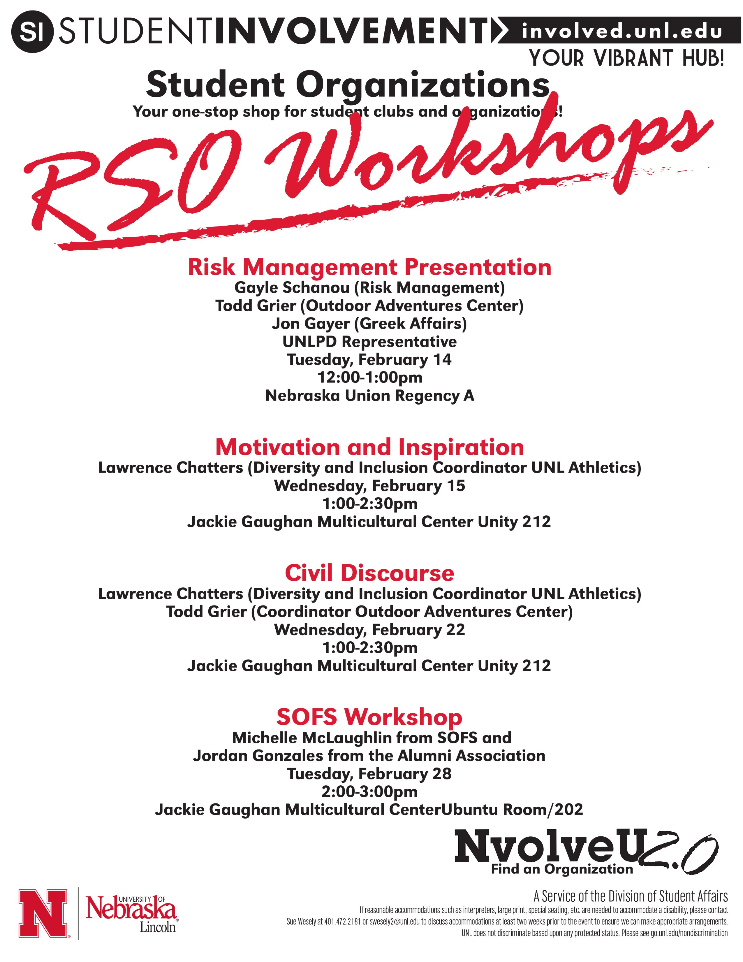 RSO Workshops