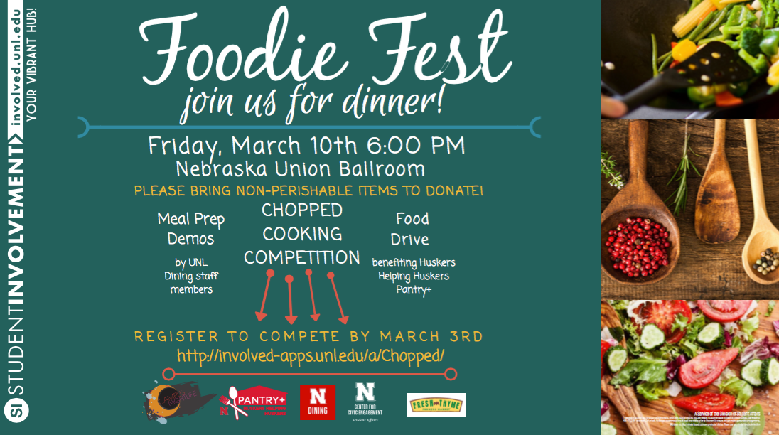 Campus NightLife Presents Foodie Fest Announce University of