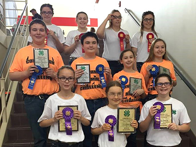 Several Lancaster County 4-H youth participated in the Dog Quiz Bowl and Dog Skill-a-thon at the 2016 Companion Animal Challenge.