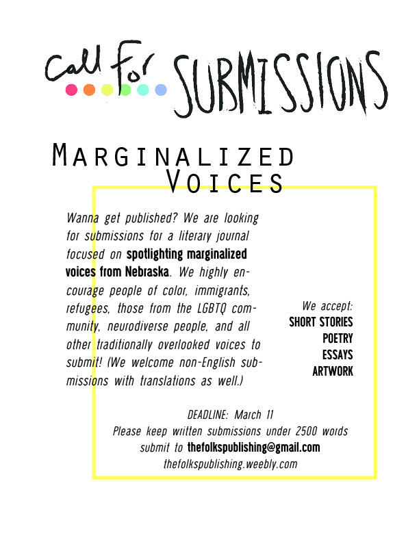 call for submissions poster